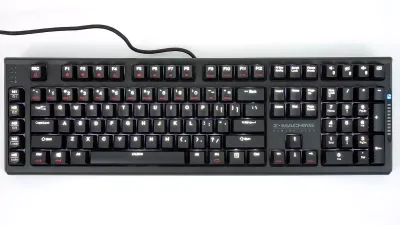 ZALMAN ZM-K700M Mekanik Cherry MX Gaming Klavye (Beyaz LED)