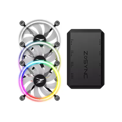 ZALMAN ZM-LF120A3 ARGB 120mm Dual Ring 3'lü Fan Seti (Kontrolcü Dahil)