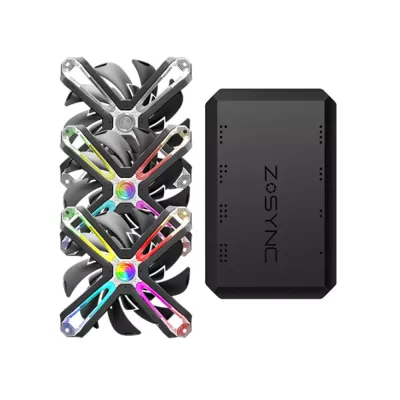 ZALMAN ZM-SF120A3 RGB 120mm Çerçevesiz 3'lü Fan Seti (Kontrolcü)