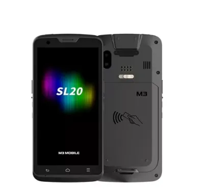 M3 Mobile 5.5" SL20W Wlan (2D) Karekod Android 11 El Terminali 4GB RAM/64GB                         