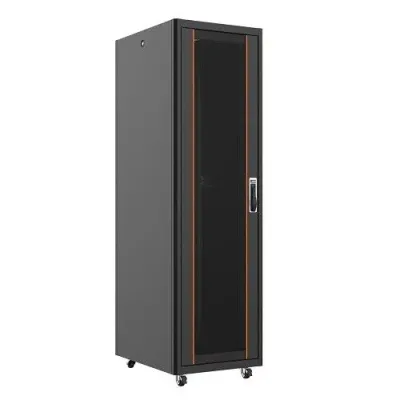 AGER 32U 600x800mm Dikili Tip Siyah Kabinet Vega AG-VB32U6080S1 Cam Kapak  