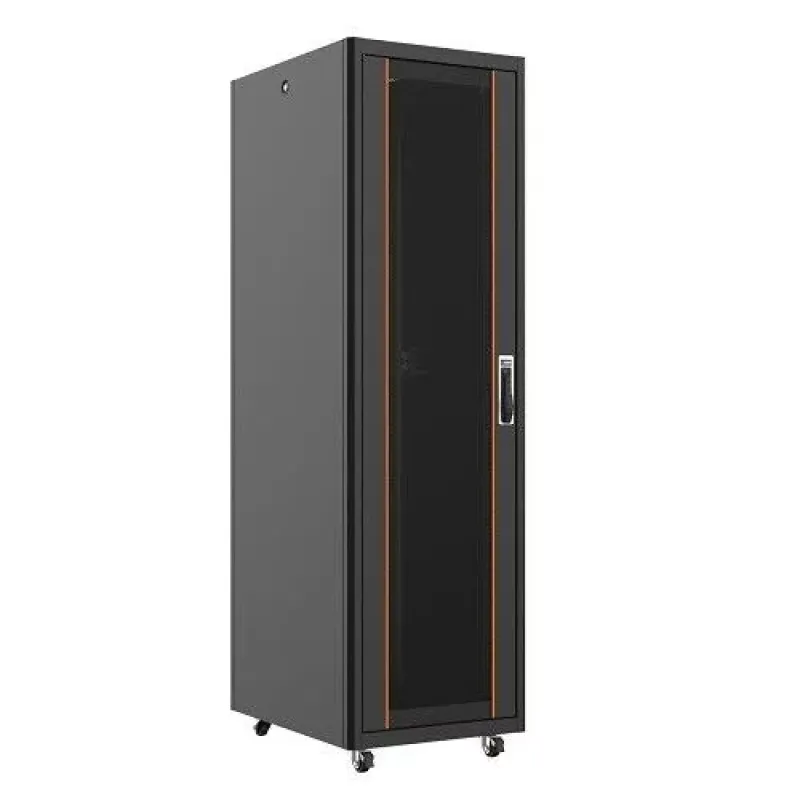 AGER 32U 600x800mm Dikili Tip Siyah Kabinet Vega AG-VB32U6080S1 Cam Kapak  