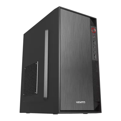 VENTO VS119S Mid Tower, Peak 400W Siyah, ATX Kurumsal KASA