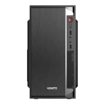 VENTO VS119S Mid Tower, Peak 400W Siyah, ATX Kurumsal KASA