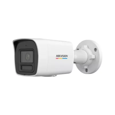 HIKVISION DS-2CD1027G2H-LIUF, 2Mpix, 2.8mm Lens, H265+, 30Mt Gece Görüşü,Color Vu Lite, Smart Hybrid Light,  Full Time Color, Dahili Mikrofon, Metal Kasa Bullet IP Kamera