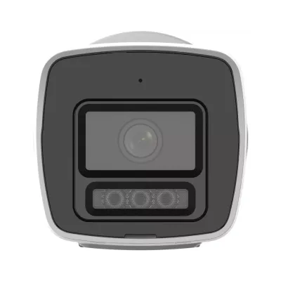 HIKVISION DS-2CD1027G2H-LIUF, 2Mpix, 2.8mm Lens, H265+, 30Mt Gece Görüşü,Color Vu Lite, Smart Hybrid Light,  Full Time Color, Dahili Mikrofon, Metal Kasa Bullet IP Kamera