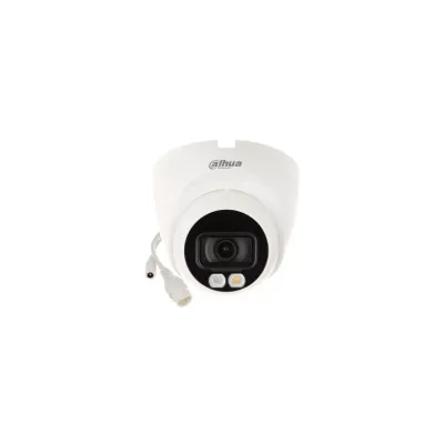 DAHUA IPC-HDW1249T-S-IL, 2Mpix, 2,8mm Lens, SD Kart, Smart Dual Light, H265+, 30Mt Gece Görüşü, Dahili Mikrofon, IP67, PoE Dome IP Kamera