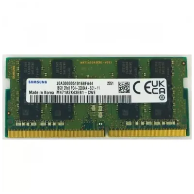 Samsung SAMSO3200/16, 16GB, DDR4, 3200MHz,  1.2V Notebook Ram (M471A2G43DB1-CWE)