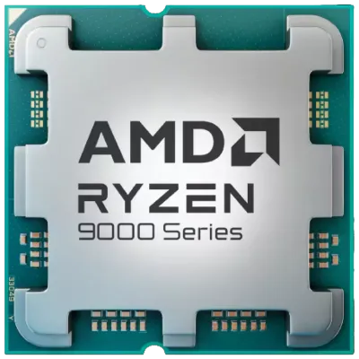 AMD RYZEN 5 9600X 6 Core, 3,90-5.40GHz, 38Mb Cache, 65W,  AM5 Soket, TRAY, (Dahili Grafik VAR, Fan YOK)