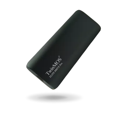 TWINMOS 1TB Elite Drive Pro PSSD1TBEDP SSD TypeC Harici Disk Siyah
