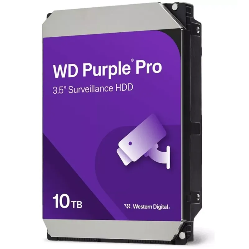 WD 10TB Purple Pro WD102PURP 512MB 7200RPM SATA-3  Güvenlik Diski