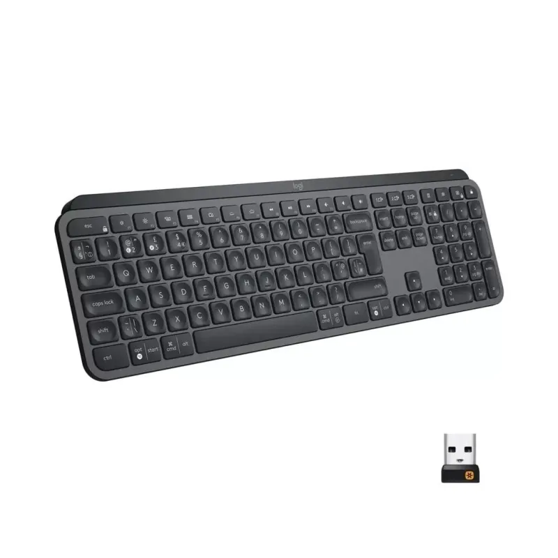 LOGITECH MX Keys S Kablosuz Q Trk Siyah Klavye (920-011594)