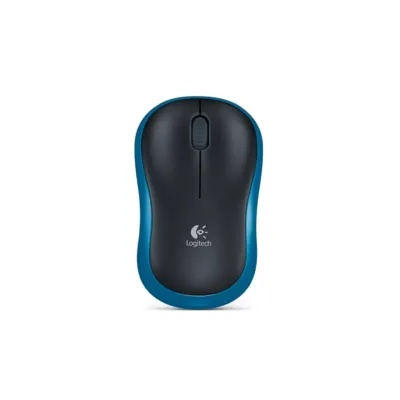 LOGITECH 910-002236, M185 Mavi, USB Nano 2,4G Kablosuz, 1000dpi, Optik, 3 Tuşlu, 12ay Pil Ömrü, Mouse
