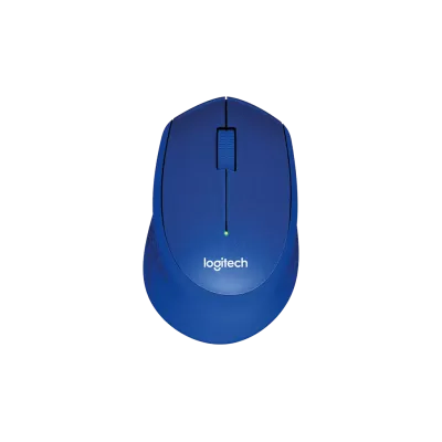 LOGITECH M330 Kablosuz Sessiz Mavi Mouse (910-004910)