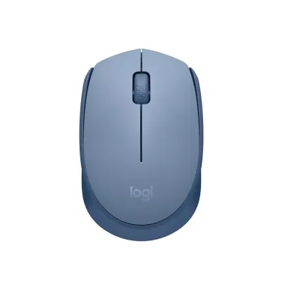LOGITECH 910-006866, M171 BlueGrey, USB Nano 2,4G Kablosuz, 1000dpi, Optik, 3 Tuşlu, 12ay Pil Ömrü, Mouse