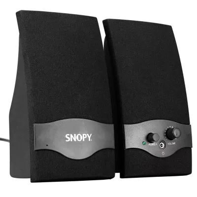 SNOPY SN-84, 4W, 1+1, Masa Üstü, USB, SPEAKER (Siyah)