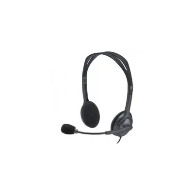 LOGITECH H111 Stereo 3.5mm Jack Gri Mikrofonlu Kulaklık 981-000593