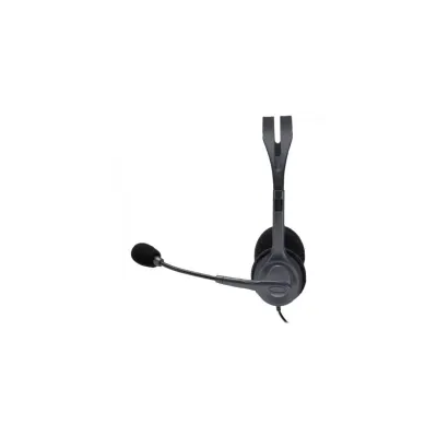 LOGITECH H111 Stereo 3.5mm Jack Gri Mikrofonlu Kulaklık 981-000593