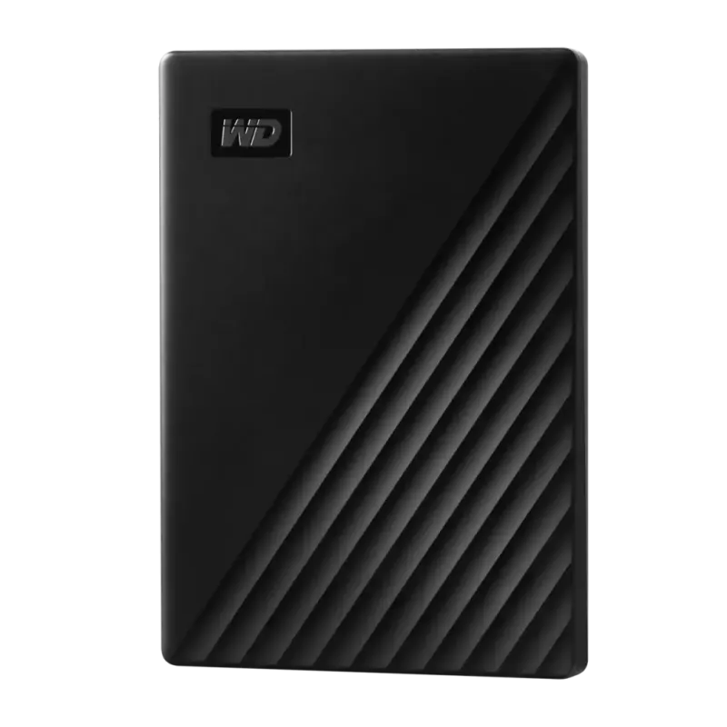 WD WDBYVG0010BBK-WESN, My Passport, 1TB, 2.5", USB3.2, Taşınabilir, Harici HDD, Siyah (Türkiye Distribütörü Garantili)