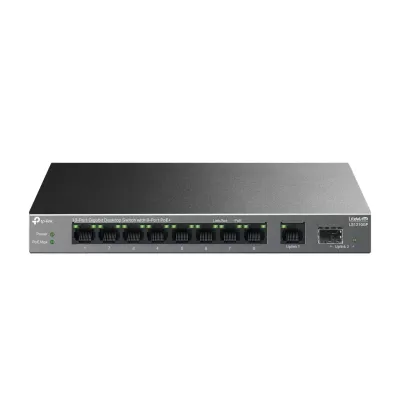 TP-LINK 8port PoE 60w Gigabit Yönetilemez Switch LS1210GP