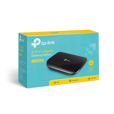 TP-LINK 5port Gigabit Yönetilemez Switch TL-SG1005D