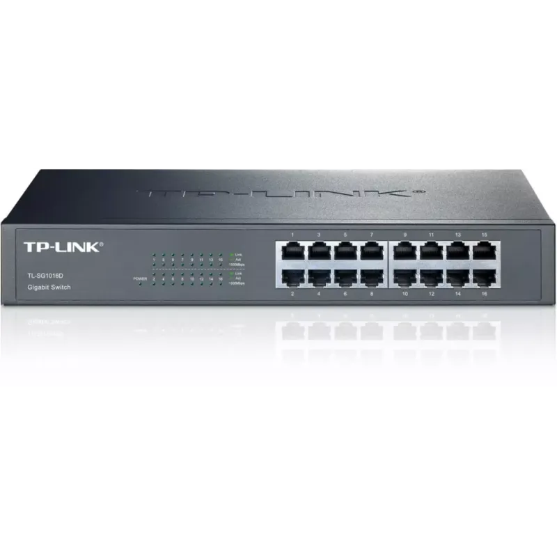 TP-LINK 16port Gigabit Yönetilemez Switch TL-SG1016D
