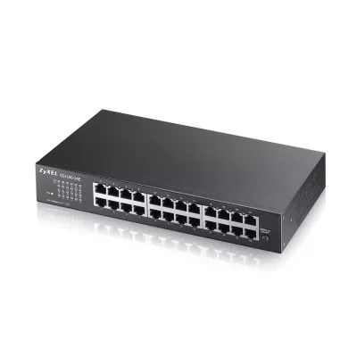 ZyXEL 24port Gigabit Yönetilemez Switch GS1100-24E v3