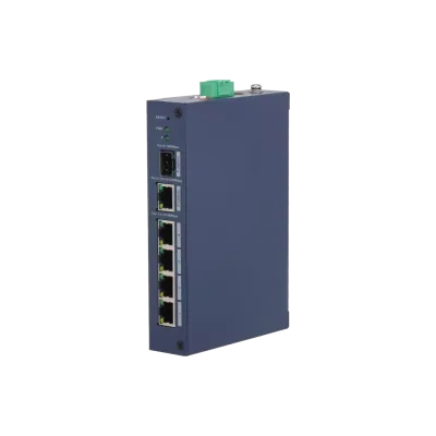 DAHUA CHS4106-4ET, 4 Port, Megabit,  1 Port Gigabit Uplink, 1 Port Gigabit SFP, Cloud Yönetilebilir, Switch
