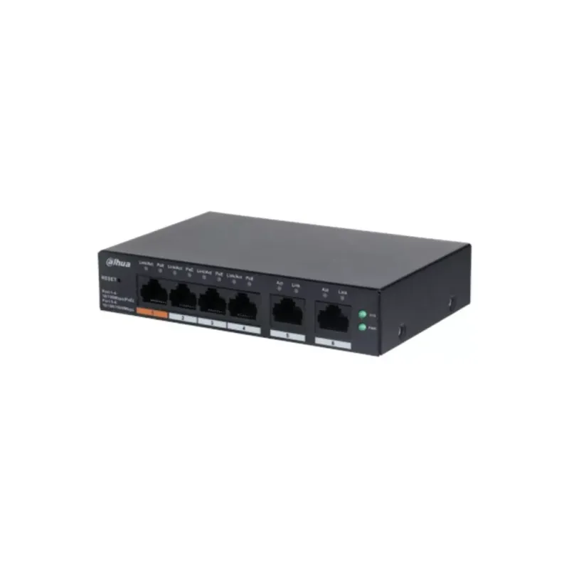 DAHUA 4port PoE 65w 2-Uplink 10/100 Cloud Yönetilebilir Switch CS4006-4ET-60