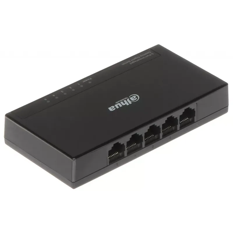 DAHUA PFS3005-5GT-L, 5 Port, Gigabit, Yönetilemez, Masaüstü Switch
