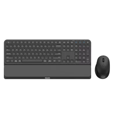 PHILIPS SPT6607 KABLOSUZ STANDART SİYAH Q KLAVYE+MOUSE