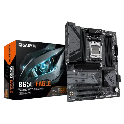 GIGABYTE B650 EAGLE, Rev.1.0, 4xDDR5, 3xM.2, DP, HDMI, Type-C, AM5 Soket GAMING Anakart