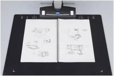 FUJITSU A3/A4 SV600 Tepegöz Döküman Tarayıcı