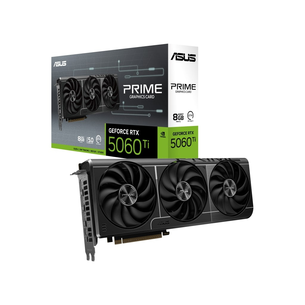 ASUS PRIME-RTX5060TI-O8G RTX5060TI 8GB DDR7 128Bit 3xDP/1xHDMI