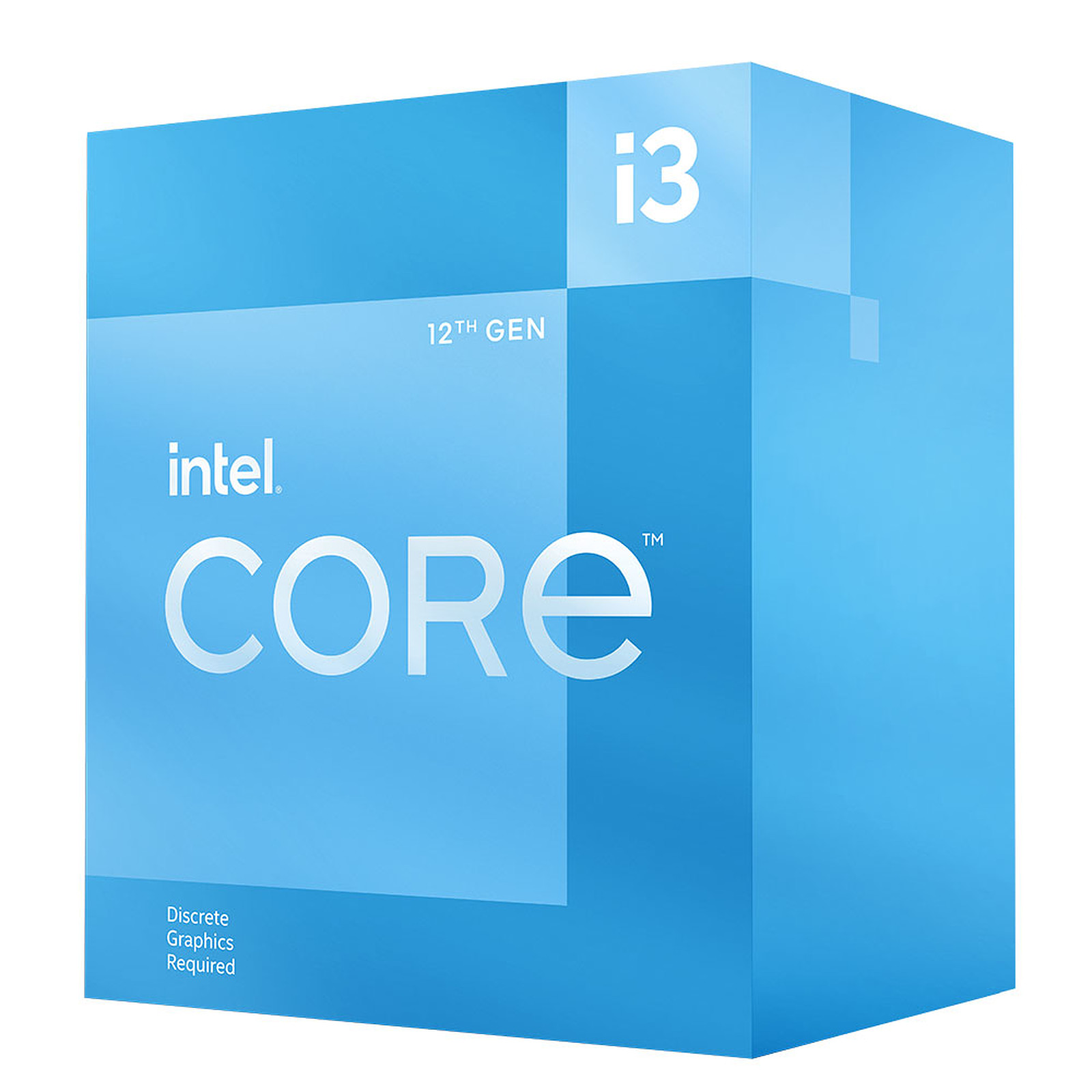 INTEL CORE i3 12100F 17MB 4çekirdekli VGA YOK 1700p 58w Kutulu+Fanlı 