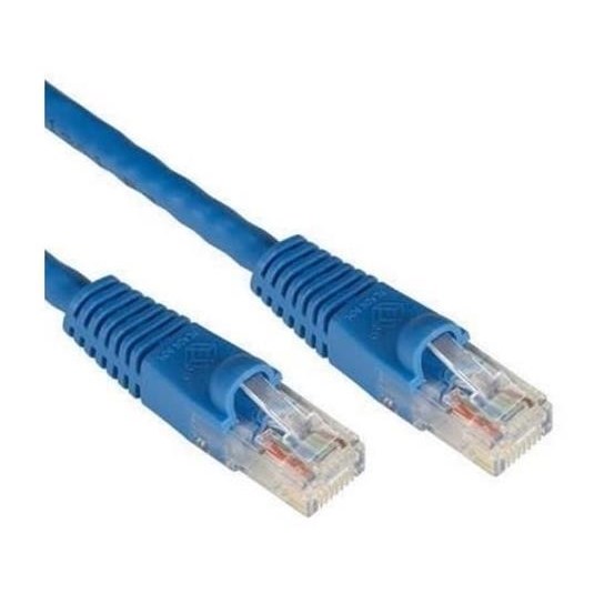 ODS 0.5metre CAT6 Utp LSZH Saf Bakır Mavi Patch Kablo (10'lu Paket)