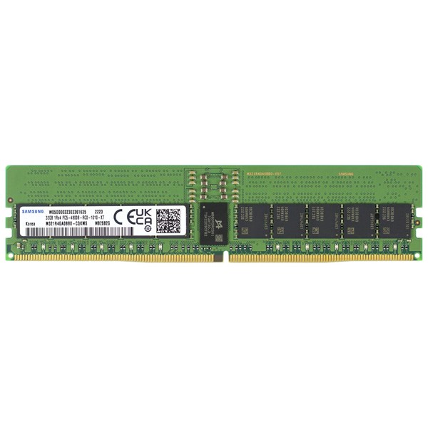 SAMSUNG 32GB DDR5 ECC RDIMM 4800MHz 2Rx8 SUNUCU RAM M321R4GA0BB0-CQK