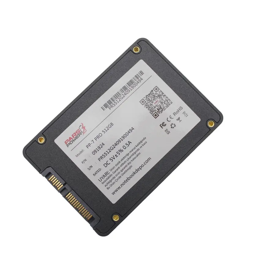 PARS 512GB PP-7 500- 480MB/s SSD SATA-3 Disk