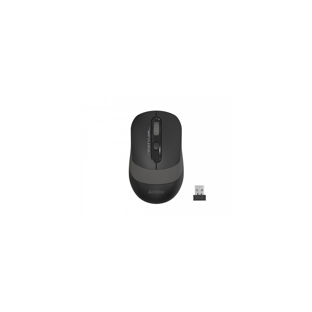 A4TECH FG10S Kablosuz 2000dpi Sessiz Siyah/Gri Mouse