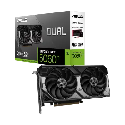 ASUS DUAL-RTX5060TI-8G, 8Gb, 128Bit, GDDR7, 1xHDMI, 3xDP GAMING Ekran Kartı