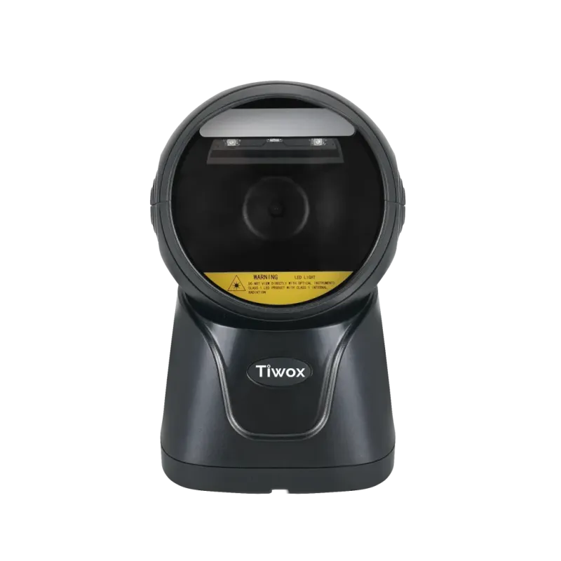 Tiwox VS-240, Masaüstü Tipi, Laser, 2D Karekod, USB Kablolu, Barkod Okuyucu