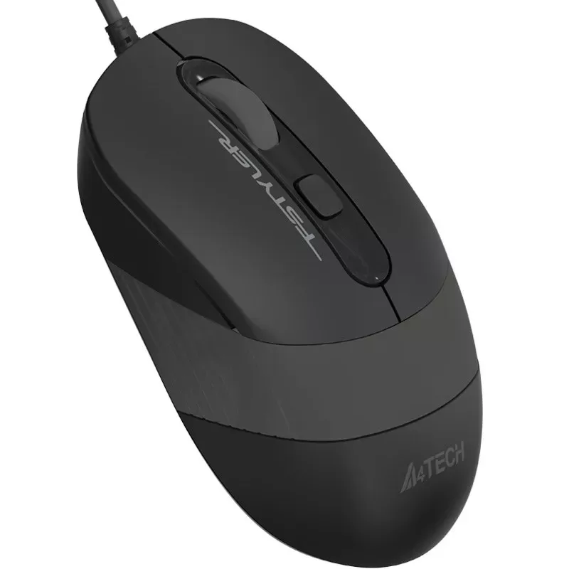 A4TECH FM10 Kablolu USB 1600dpi Siyah/Gri Mouse