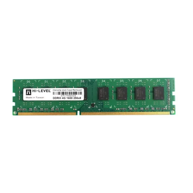 HI-LEVEL 4GB DDR3 1600MHZ PC RAM VALUE HLV-PC12800D3/4G 1.35v