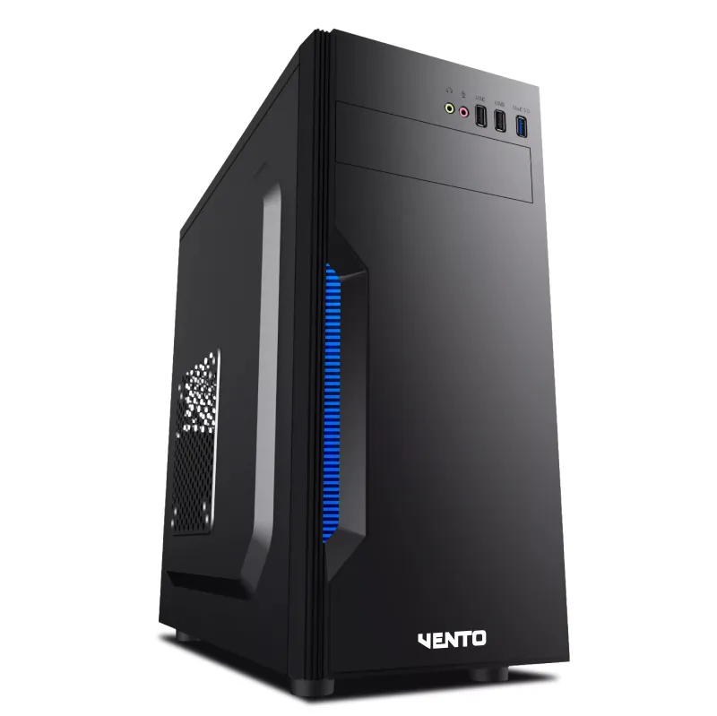 VENTO TA-K61 500W MICRO ATX 2xUSB2.0/1xUSB3.0 SİYAH KASA