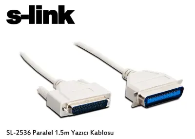 S-LINK 1.5metre SL-2536 Paralel Yazıcı Kablosu