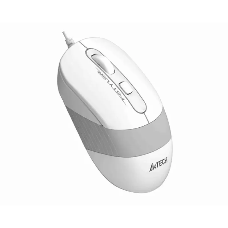 A4TECH FM10 Kablolu USB 1600dpi Beyaz/Gri Mouse