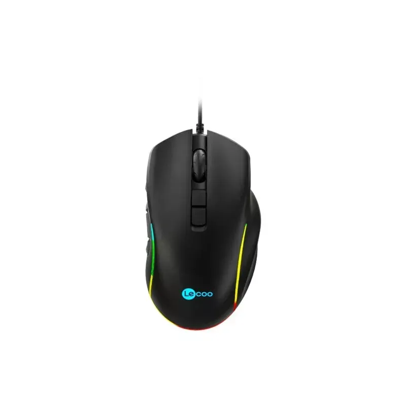 LECOO MS140 Kablolu USB RGB 6400dpi Syiha Gaming Mouse