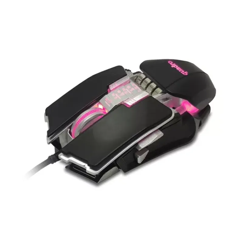 QUADRO DP-480 Kablolu USB RGB Siyah Gaming Mouse 