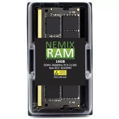 NEMIXRAM 16GB DDR4 2666MHZ ECC NOTEBOOK RAM VALUE