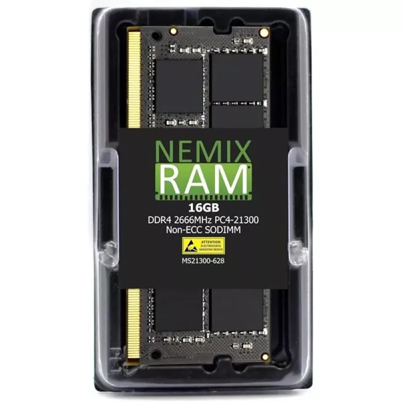 NEMIXRAM 16GB DDR4 2666MHZ ECC NOTEBOOK RAM VALUE